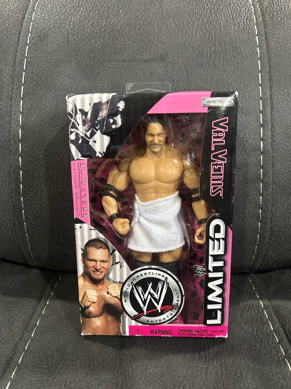 Val Venis WWE limited! Ringside exclusive! Jakks Pacific! Vintage MOC